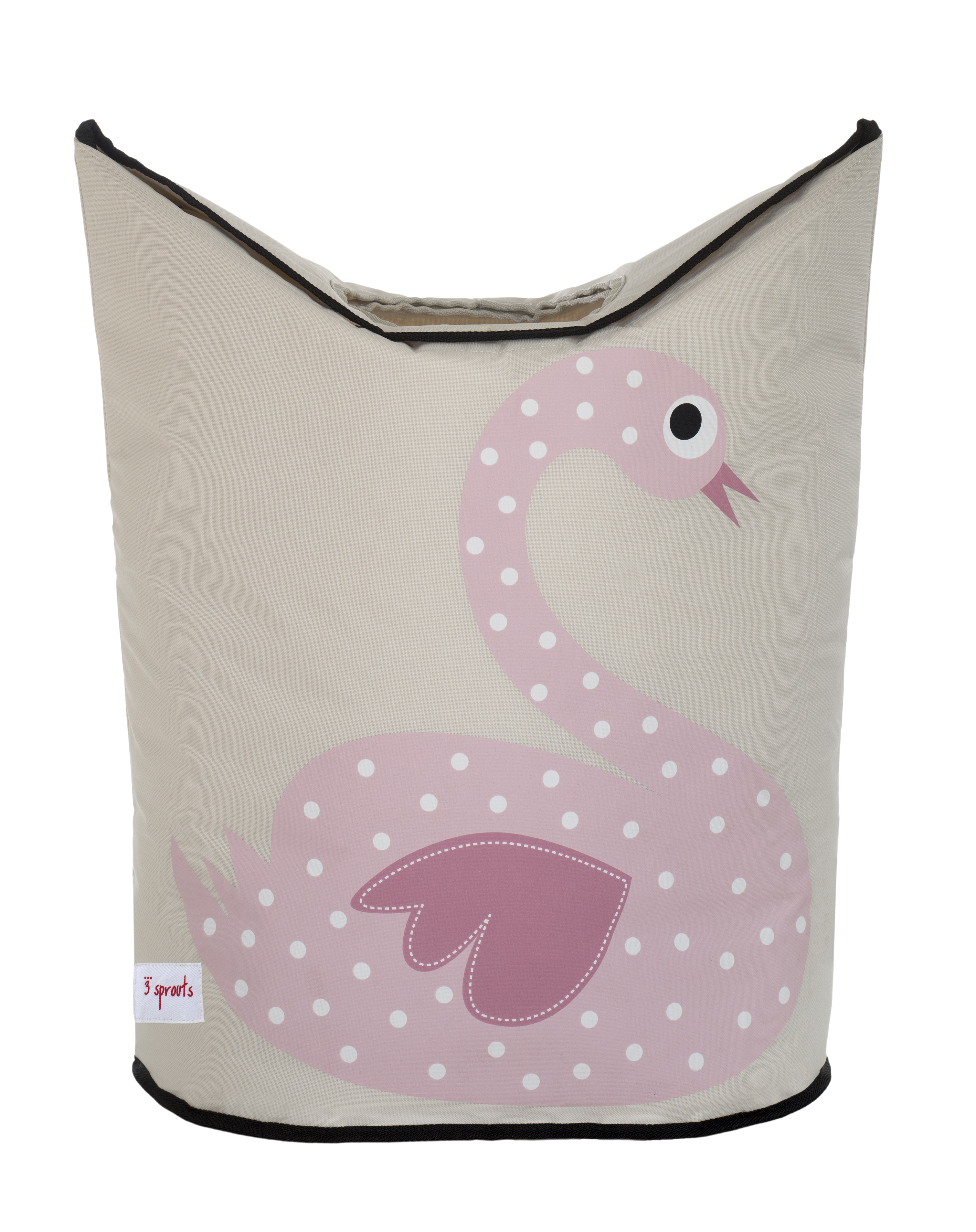 3 Sprouts laundry hamper swan