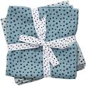 Done by deer Swaddles happy dots blue