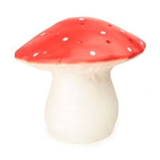 Egmont Toys nachtlampje paddenstoel rood medium