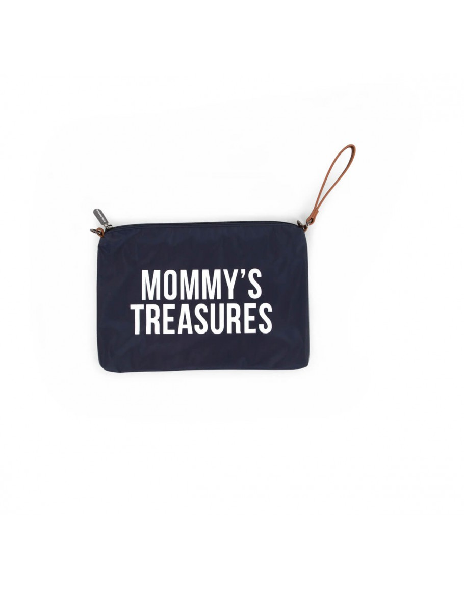 Mommy's clutch navy / white childwood