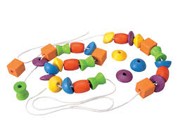 Plan toys lacing beads