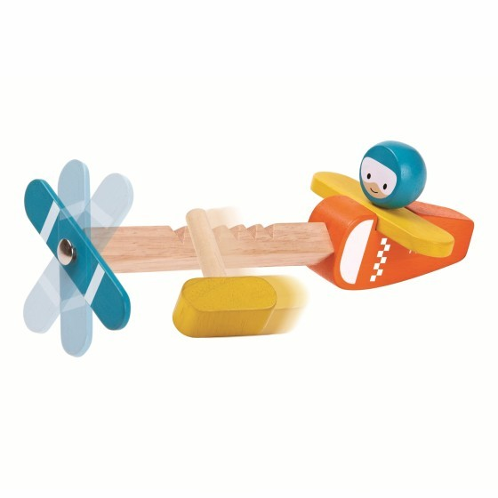 Plan toys spin n fly airplane