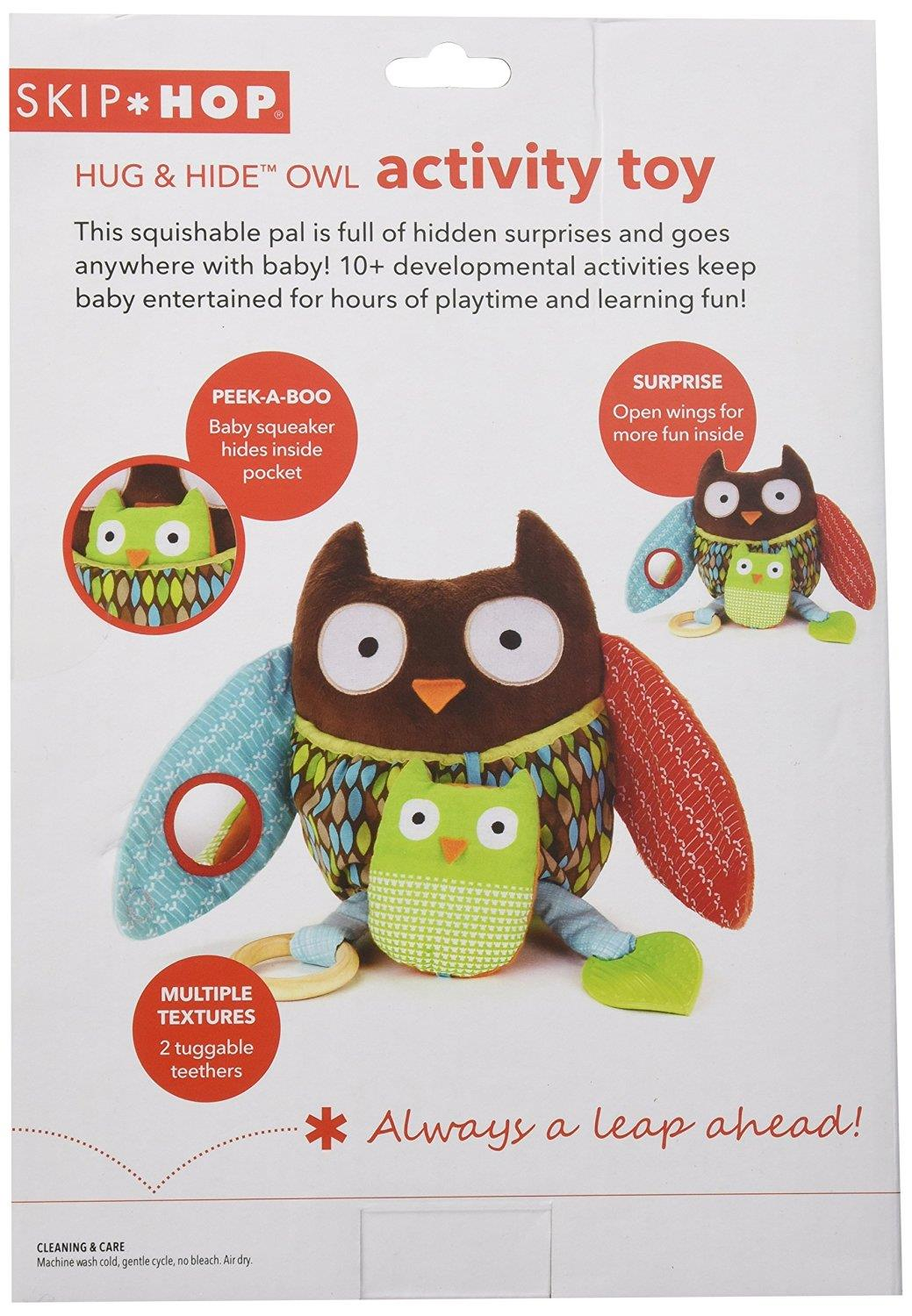 Skip Hop Hug & Hide OWL activity toy