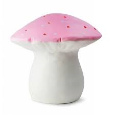 HEICO Staanlamp paddenstoel groot lichtroze