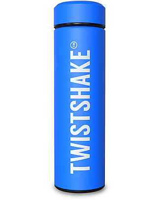 TWISTSHAKE Thermosfles 420ml BLAUW