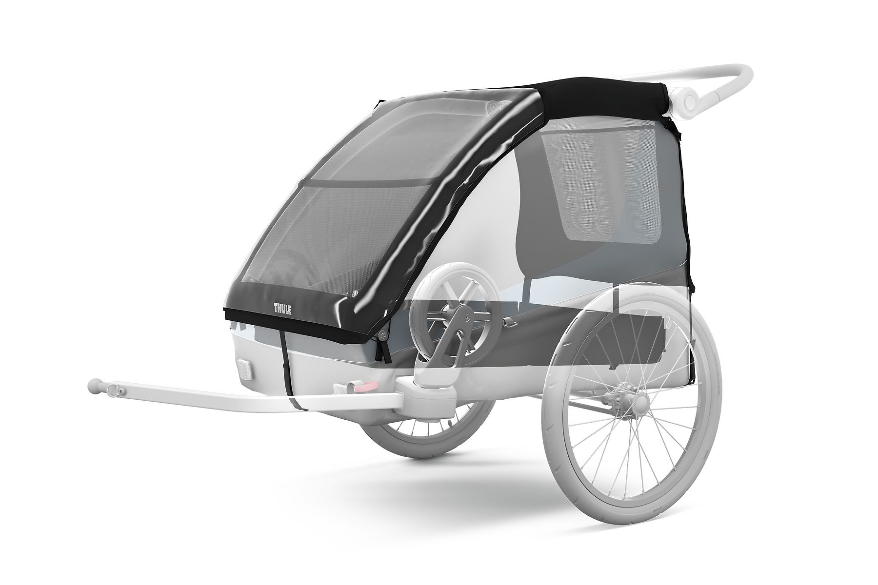 Verlichting niettemin Herhaal Thule courier dog trailer kit- fietskar niet inbegrepen - The Little Ones