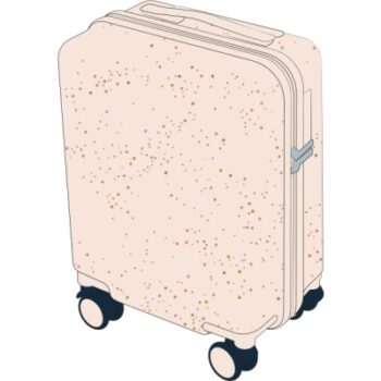 Konges Slojd travel suitcase Kubi - The Little Ones